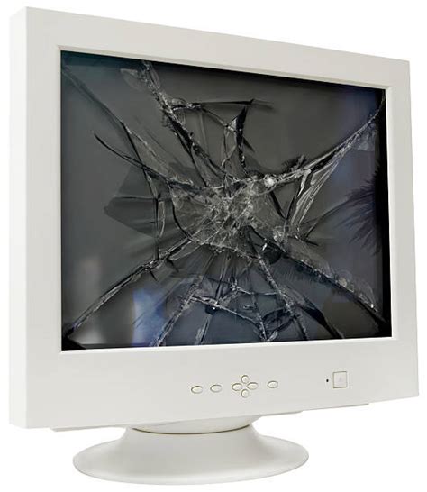 Cracked Tv Screen Stock Photos Pictures And Royalty Free Images Istock