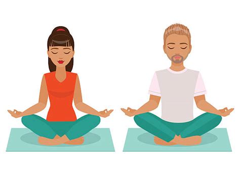 Best Meditating Illustrations Royalty Free Vector Graphics And Clip Art