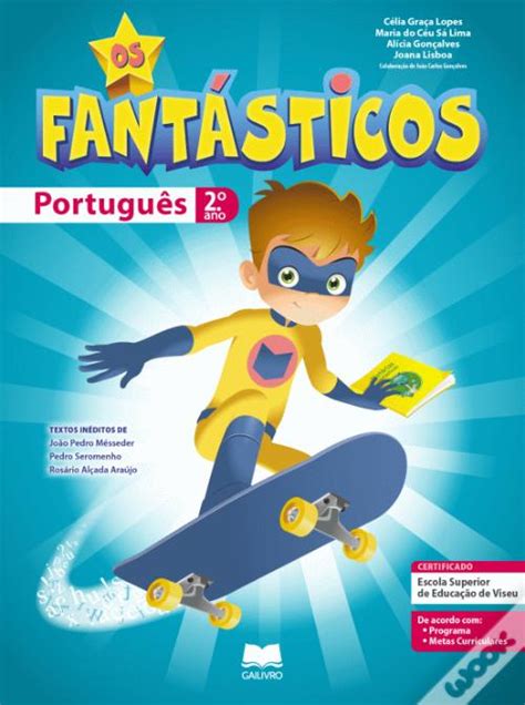 Os Fantásticos Português 2º Ano Manual De Alícia Gonçalves Célia