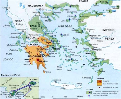 Que Es Lo Que Realmente Sucediendo Con Grecia Antigua Mapa Mapa De