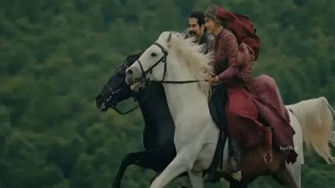 Kurulus Osman Osman Bey Bala Hatun Horse Riding Dirilis Ertugrul