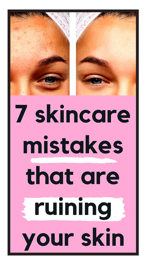 Get Flawless And Glowing Skin By Avoiding These 7 Skincare Mistakes In