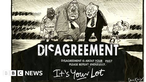 Political Cartoons Draw Northern Irelands History Bbc News