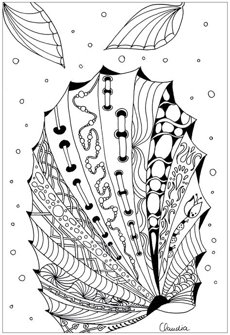 Zentangle To Download Zentangle Kids Coloring Pages