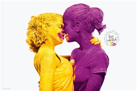 Love Is Colorful Paint Ads Show That Love Comes In All Shapes And Colors Bored Panda