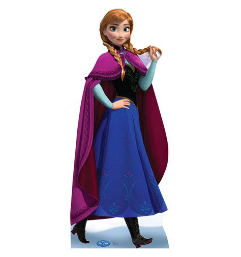 Life Size Anna 2 Frozen Cardboard Standup Cardboard Cutout