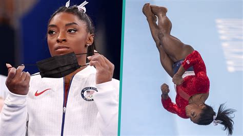 Watch Access Hollywood Highlight Simone Biles Hits Back At Haters Who Call Her A Quitter By