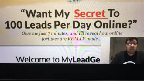 My Lead Gen Secret Results 45k Business Opportunity Seeker Leads How To