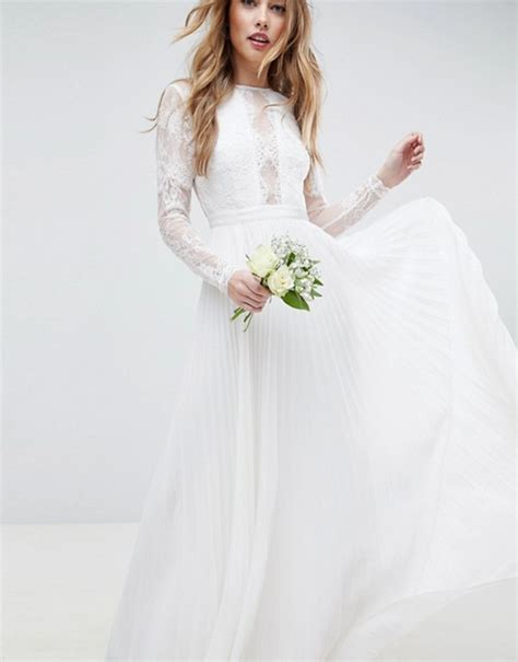 Wedding dresses └ wedding & formal wear └ specialty └ clothing, shoes & accessories all categories antiques art automotive baby books business & industrial cameras & photo cell phones & accessories clothing, shoes & accessories coins lace maxi wedding dresses. Shoptagr | Asos Edition Long Sleeve Lace Bodice Maxi ...