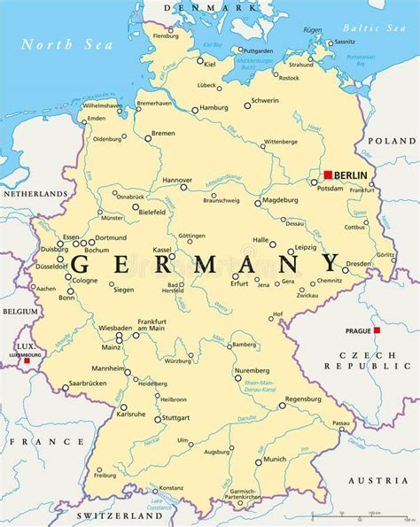 Mapa Da Alemanha Lista De Estados Tipos De Mapa E Curiosidades