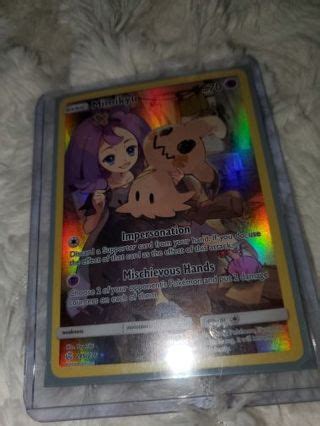 It isn't meant to be the focus of your deck, but it can be a great addition even. Free: Mimikyu special ARTWORK pokemon card!! - Cards - Listia.com Auctions for Free Stuff