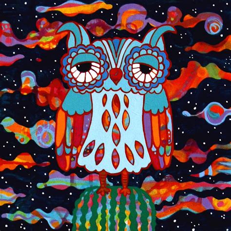 The Night Owl Painting By Robin Westenhiser Fine Art America