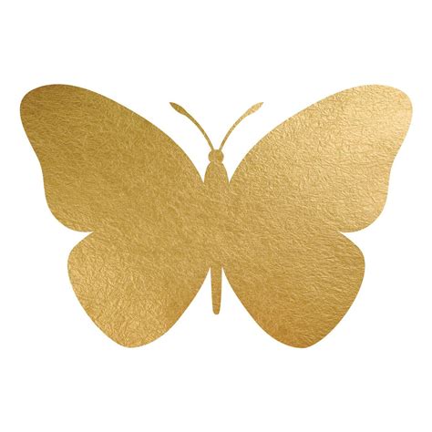 Prestigeartstudios Butterfly Gold Foil Painting Print Painting Prints