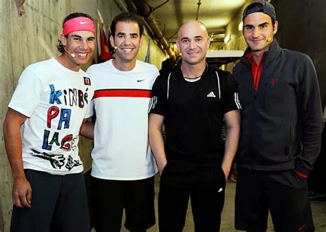 Andre Agassi Says There Is No Real Friendship Between Federer And Nadal
