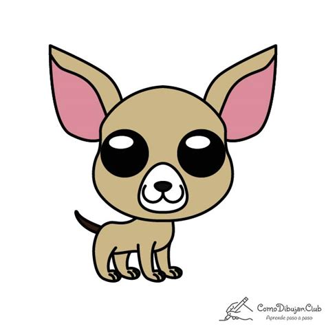 C Mo Dibujar Un Perro Chihuahua Kawaii Comodibujar Club