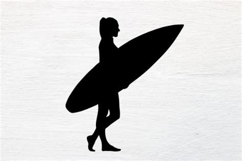 Surfer Silhouette Surfer Svg Surfboard Graphic By Rayan Creative Fabrica
