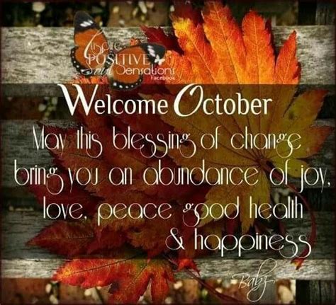 Pin By Joyce E Monfort On New Week New Month Welcome October Images