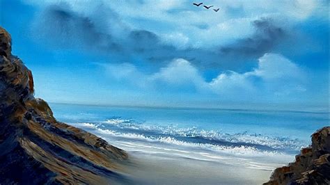 S3 Ep 4 Sunday Seascapes LIVE Oil Painting Tutorial YouTube