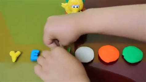 Play Doh Cookie Monster Elmo Big Bird Fun With Numbers And