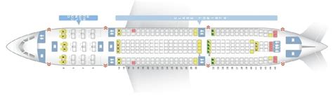 Схема расположения мест в самолете Airbus A330 300