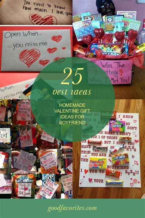 25 Best Ideas Homemade Valentine T Ideas For Boyfriend Home