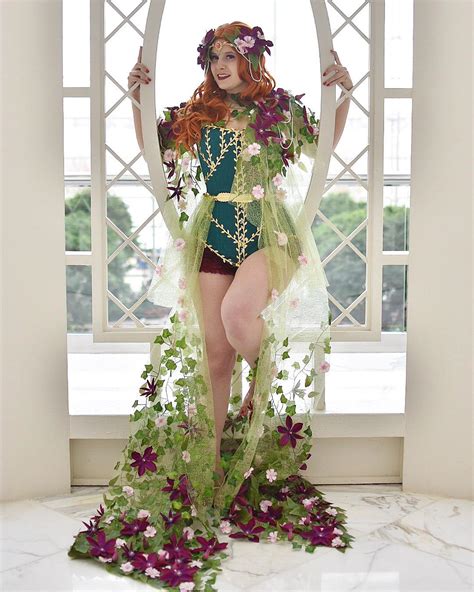 Self Poison Ivy Cosplay Based On The Hannah Alexander Design R