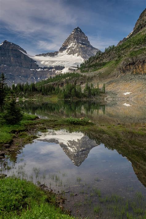 Mount Assiniboine Reflection Canada Photograph By Howie Garber Pixels