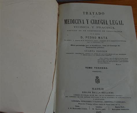 Tratado De Medicina Y CirugÍa Legal TeÓrica Y PrÁctica Seguido De Un