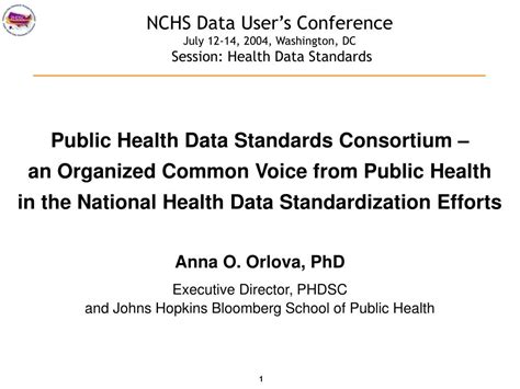 Ppt Public Health Data Standards Consortium Powerpoint Presentation Free Download Id 152604