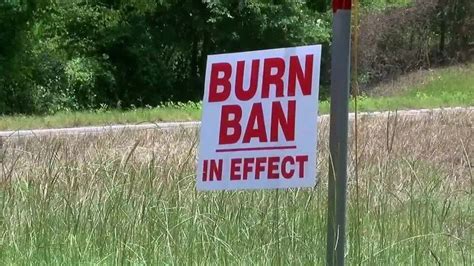 Statewide Burn Ban In Effect Until Further Notice