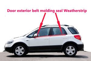 Suzuki Sx Door Exterior Belt Line Molding Seal Weatherstrip