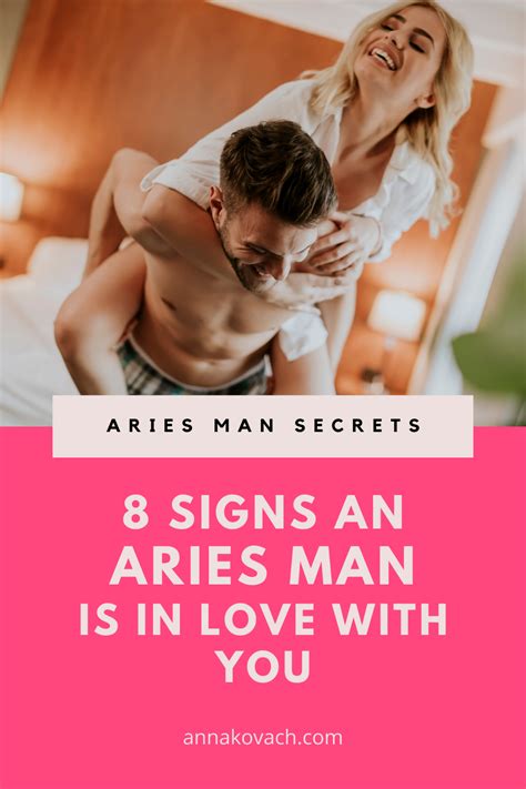 8 Signs An Aries Man Is In Love With You In 2020 Aries Men Aries Man