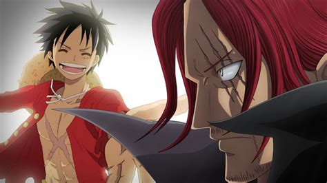 Shanks E Luffy Wallpaper One Piece Hd Wallpaper Background Image My