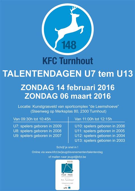 Talentdagen Kfc Turnhout › Kfc Turnhout