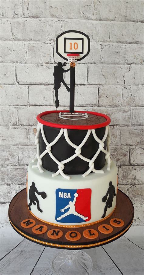 Nba Basketball Cake Basketball Cake Sports Themed Cakes Basketball Birthday Cake