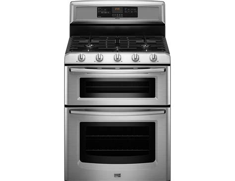 Maytag Gemini® Double Oven Gas Range Stainless Steel Mgt8775xs