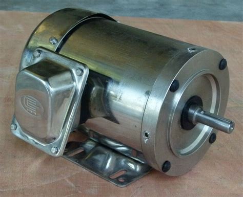 Gator Stainless Steel Ac Motor 12 Hp 3600rpm56c Framefooted1 Year
