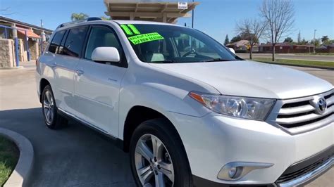 You currently do not have any price drop alerts. 2011 TOYOTA HIGHLANDER LIMITED SPORT UTILITY 4D - YouTube