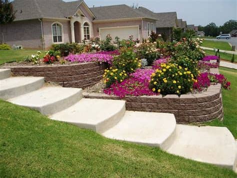 Landscaping a sloped backyard creates a unique challenge. The 25+ best Sloped front yard ideas on Pinterest ...