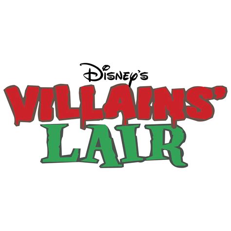 Disney S Villains Lair Logo Png Transparent Svg Vector Freebie Supply