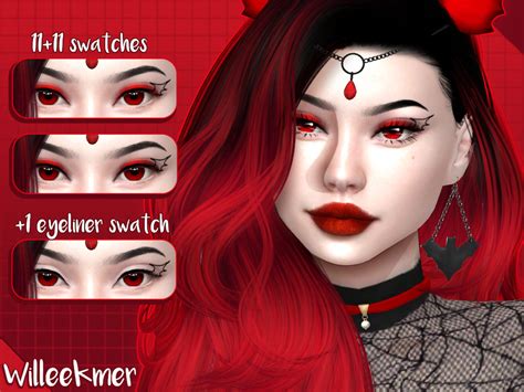 The Sims Resource Bat Wing Liner
