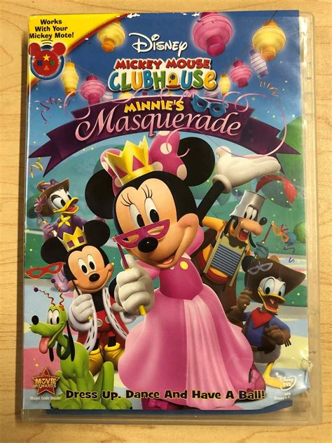 Mickey Mouse Clubhouse Minnies Masquerade Dvd Disney 5 Episodes