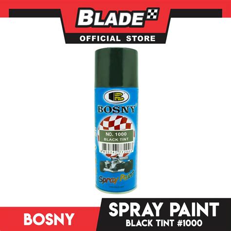 Bosny is a leader in spray paint and diy's chemicals. Bosny No.1000 Spray Paint (Black Tint) | Shopee Philippines