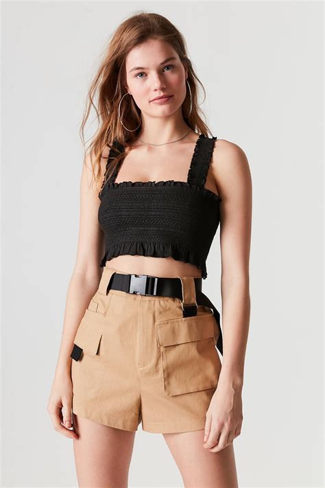 outfits to wear with cargo shortstop
