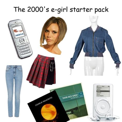 The 2000s E Girl Starter Pack Rstarterpacks
