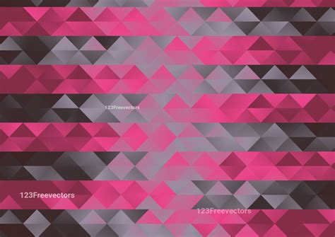 Pink And Grey Geometric Wallpaper