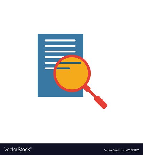 Search Result Icon Simple Element From Seo Icons Vector Image