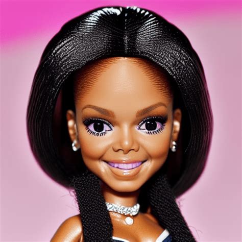 Janet Jackson Barbie Doll · Creative Fabrica