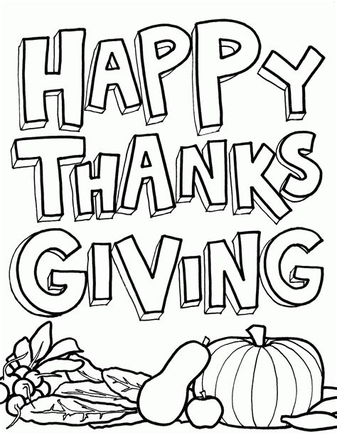 Signup to get the inside scoop from our monthly newsletters. Thanksgiving Coloring Pages For Kindergarten - Coloring Home