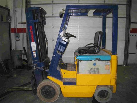 Komatsu Sit Down 4 Wheel Electric Forklift Ri Go Lift Truck Ltd